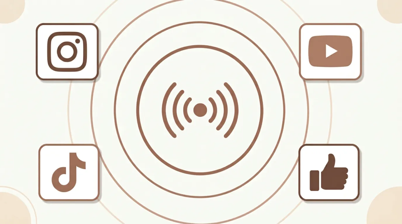 Social media management dashboard