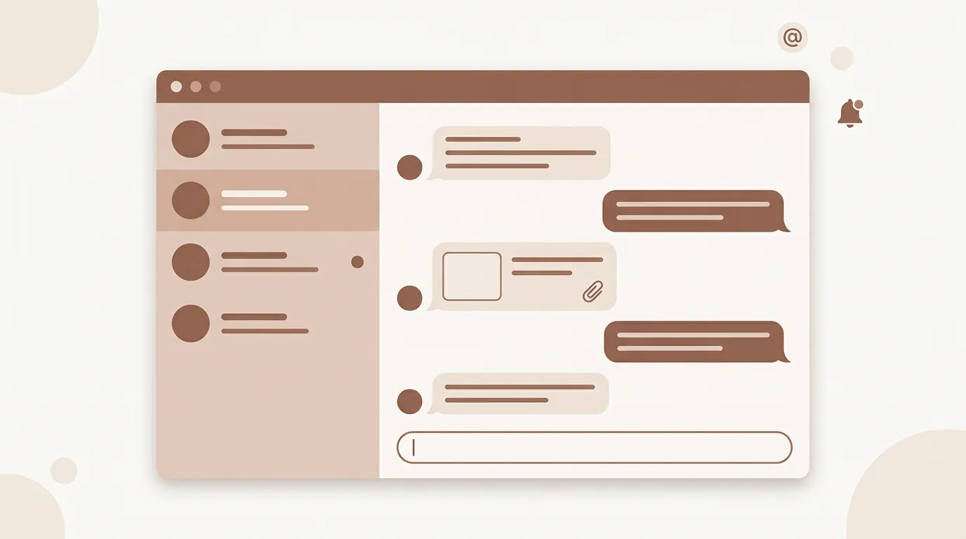 Team chat and internal messaging